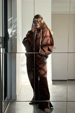 Load image into Gallery viewer, Cracker Day Club - CLOUD RACER HOODIE - CHOCOLATE
