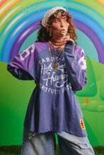 Load image into Gallery viewer, SABBI THE HIGH QUALITY HUMAN LONG SLEEVE TEE - PURPLE
