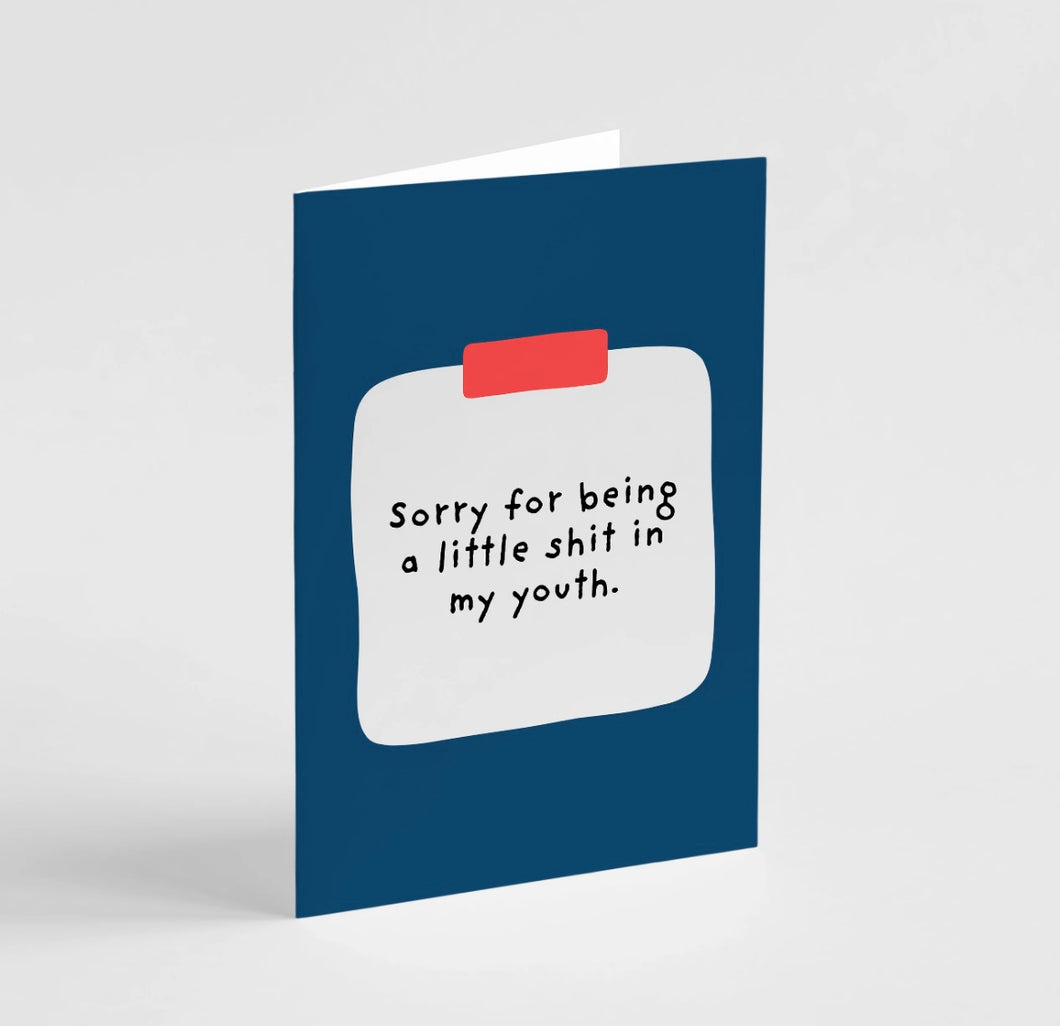 Little Shit Card