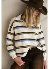 Load image into Gallery viewer, FAR MER. By Whitney JERSEY - BLUE/BROWN
