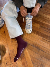 Load image into Gallery viewer, BOYFRIEND SOCKS - MAROON
