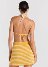 Load image into Gallery viewer, Poolside Paradiso - Surfside Knit Mini Skirt - Sunshine
