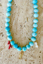 Load image into Gallery viewer, DYED LAMAR JADE NECKLACE
