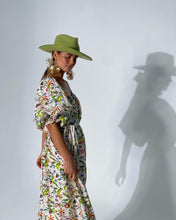 Load image into Gallery viewer, La Bohème Girls Camila Maxi Dress S/S Secret Garden
