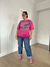 Load image into Gallery viewer, Buckle Up Cowboy in Pink Oversized Tee
