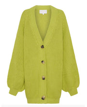 Load image into Gallery viewer, La Boheme Girls Elsie Cardigan Limited Edition Matcha
