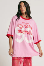 Load image into Gallery viewer, SABBI THE VERY OVERSIZED HOT MESS EXPRESS TEE - PINK
