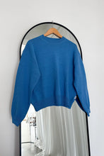 Load image into Gallery viewer, LE BON SHOPPE MILO COTTON SWEATER - BLUE

