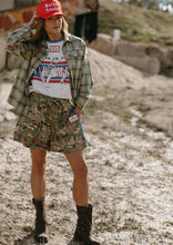 Load image into Gallery viewer, FAR MER By Whitney CAMO JERSEY TRACK SHORT
