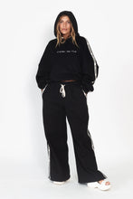 Load image into Gallery viewer, Cracker Day Club - CLOUD RACER HOODIE - BLACK
