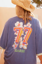 Load image into Gallery viewer, SABBI THE VERY OVERSIZED FLAMINGO RACING TEE - PURPLE
