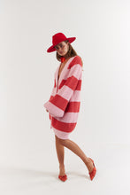 Load image into Gallery viewer, La Bohème Girls Elsie Knit Cardigan Candy Stripe
