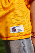 Load image into Gallery viewer, SABBI THE SHINE BRIGHT MESH TEE - YELLOW
