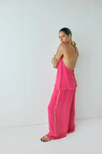 Load image into Gallery viewer, VRG GRL MOONSCAPES PANTS FUCHSIA
