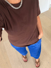 Load image into Gallery viewer, LE BON SHOPPE SOFT CORDUROY ARC PANTS - COBALT
