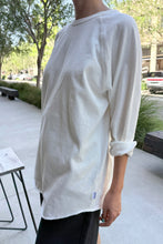 Load image into Gallery viewer, LE BON SHOPPE HEAVY COTTON RAGLAN TEE WHITE
