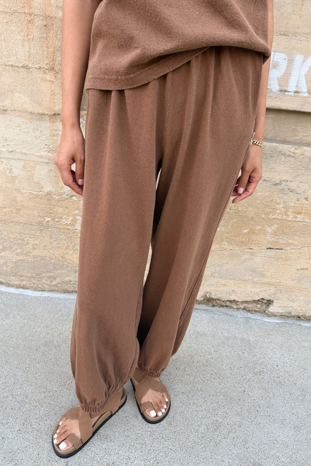 LE BON SHOPPE BALLOON PANTS - MUD