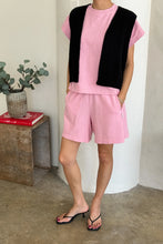 Load image into Gallery viewer, LE BON SHOPPE FLARED BASKETBALL SHORTS - PINK
