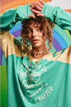 Load image into Gallery viewer, SABBI THE HIGH QUALITY HUMAN LONG SLEEVE TEE - GREEN
