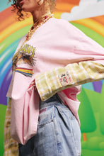 Load image into Gallery viewer, SABBI THE SABBI OUTLAW SHIRT TEE - PINK/GREEN
