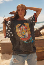 Load image into Gallery viewer, SABBI THE VERY OVERSIZED VINTAGE DREAM BIG BRENDA TEE- BLACK
