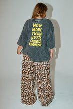 Load image into Gallery viewer, SABBI THE CHOOSE KINDNESS OVERSIZED TEE - CHARCOAL
