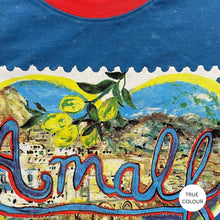 Load image into Gallery viewer, SABBI THE VERY OVERSIZED LOVE NOTES TEE - AMALFI - BLUE
