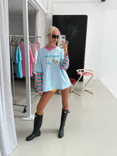 Load image into Gallery viewer, SPICY DUGONG BLUE CRUSH LAYERED LONG SLEEVE IN BLUE/BLUE *PRE ORDER*
