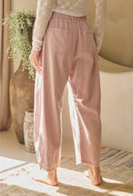 Load image into Gallery viewer, Acid Wash Barrel Pants Mauve
