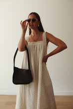 Load image into Gallery viewer, JUNO SLIP DRESS - OFF WHITE POLKA DOT
