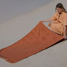 Load image into Gallery viewer, Solstice Chocolate Beach Towel
