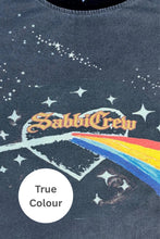 Load image into Gallery viewer, SABBI THE VERY OVERSIZED FLAMING PRISM TEE - BLACK
