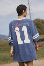 Load image into Gallery viewer, SABBI THE VERY OVERSIZED LOVE REVOLUTION TEE - BLUE
