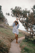Load image into Gallery viewer, BARE ROAD CLOUDY DRESS in Cloud Plaid
