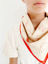 Load image into Gallery viewer, FAR MER. By Whitney &#39;FAR MER. VINTAGE BOOT&#39; COTTON BANDANA
