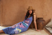 Load image into Gallery viewer, SABBI FLAMINGO RACING MAXI DRESS - PURPLE
