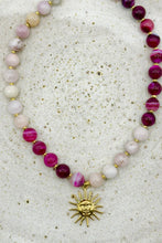 Load image into Gallery viewer, JELLYFISH NECKLACE WITH SUN
