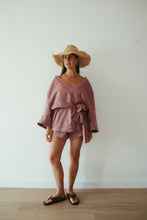 Load image into Gallery viewer, By Billie LUELLA COTTON KIMONO - PINK CHECK
