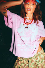Load image into Gallery viewer, SABBI DJ CAT TEE - PINK
