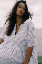 Load image into Gallery viewer, BARE ROAD DARCEY MIDI DRESS in Cloud Plaid
