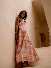 Load image into Gallery viewer, LJC Designs Adeline Dress - Pink Plaid
