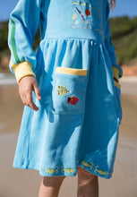 Load image into Gallery viewer, Spicy Dugong BLUE CRUSH JUMPER DRESS
