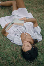 Load image into Gallery viewer, BARE ROAD CHLOE DRESS in Spirulina Stripe
