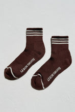 Load image into Gallery viewer, LE BON SHOPPE GIRLFRIEND SOCKS - MAHOGANY

