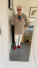 Load image into Gallery viewer, Birdie Shirt - Chocolate Gingham
