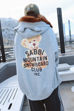 Load image into Gallery viewer, SABBI THE BEAR WITH ME ZIP HOODIE
