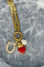 Load image into Gallery viewer, LUCKY LOVE CHARM NECKLACE
