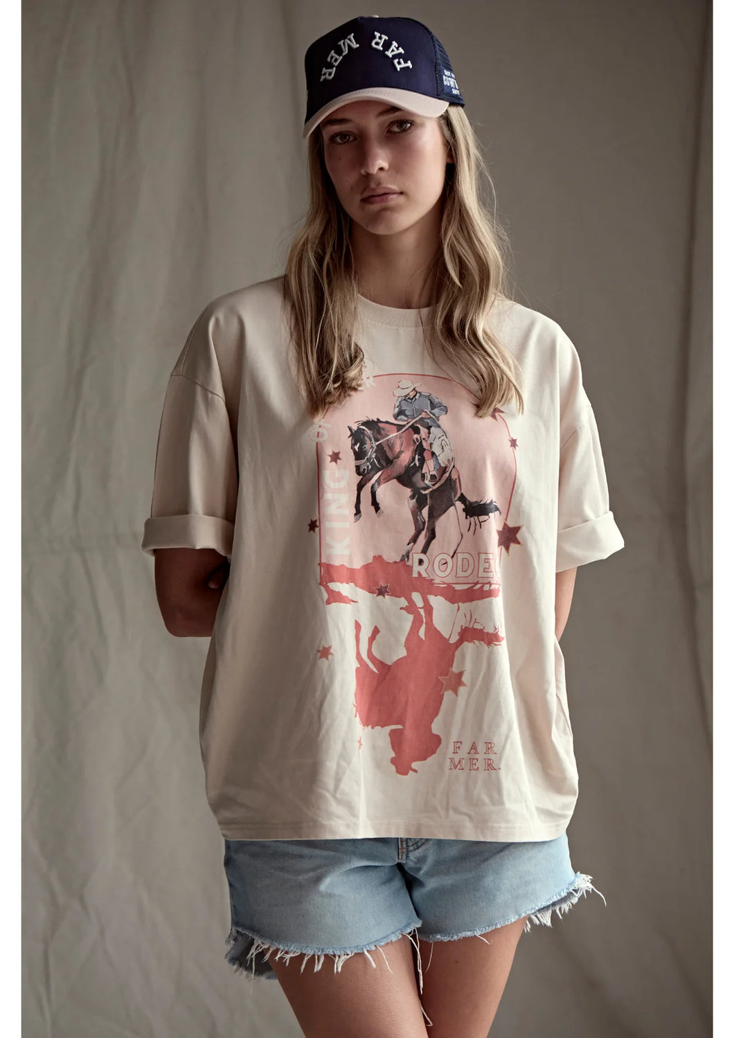 FAR MER. By Whitney KING OF YOUR RODEO VINTAGE TEE