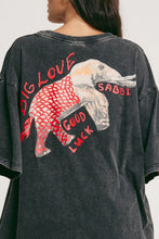 Load image into Gallery viewer, SABBI ELEPHANT SAFARI TEE - BLACK
