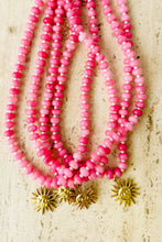 Load image into Gallery viewer, SUNNY PINK GEM NECKLACE
